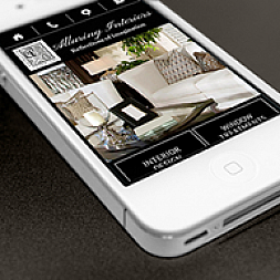 Mobile Website for Alluring Interiors